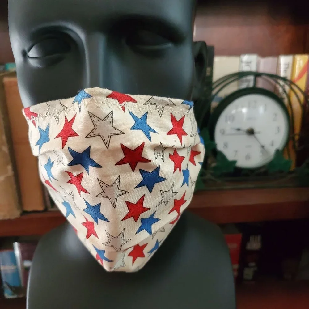 Cloth Face Mask - Silver/Copper Filters-American
